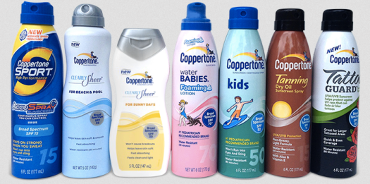 coppertone sunscreen