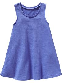 blue swing dress