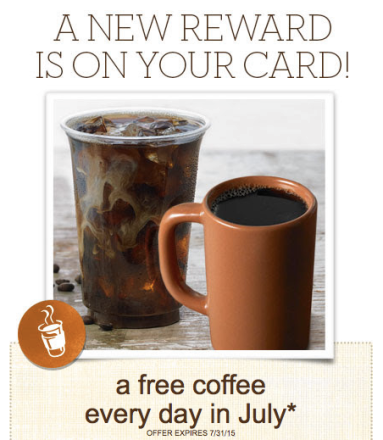 panera free coffee