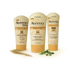 aveeno suncare products