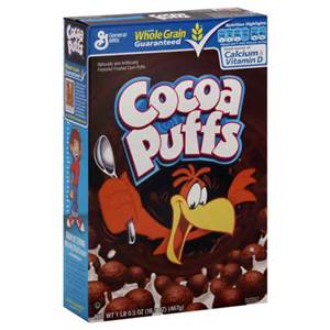 cocoa puffs cereal