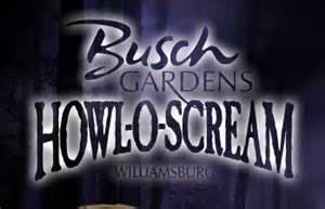 busch gardens howl o scream