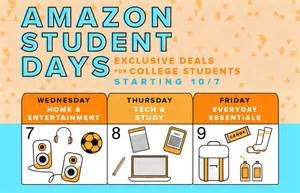 amazon student days