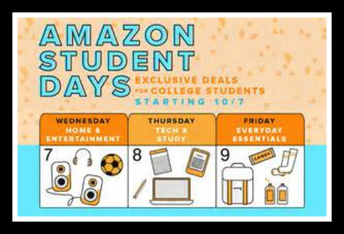 amazon student days