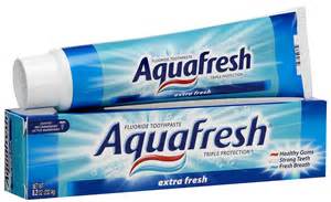 aquafresh toothpaste