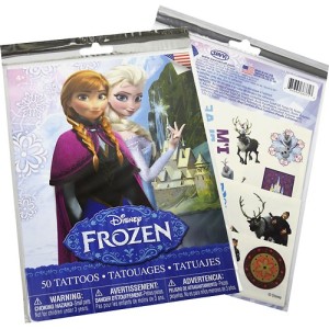 frozen temporary tattoos