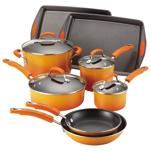 rachael ray 12 piece cookware set