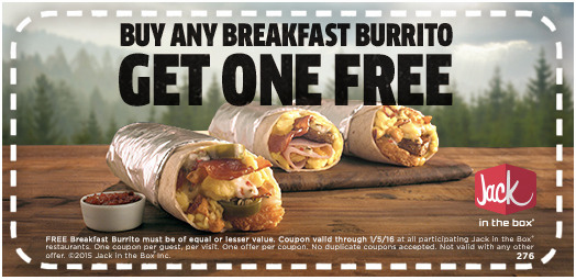 free breakfast burrito