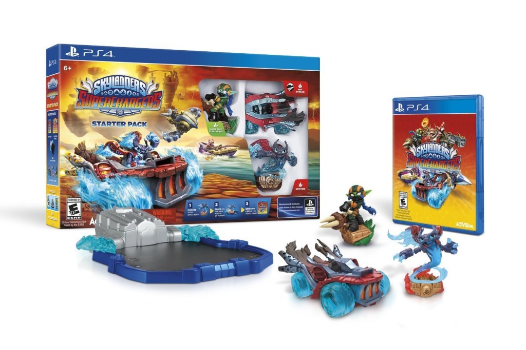 skylanders superchargers starter pack ps4