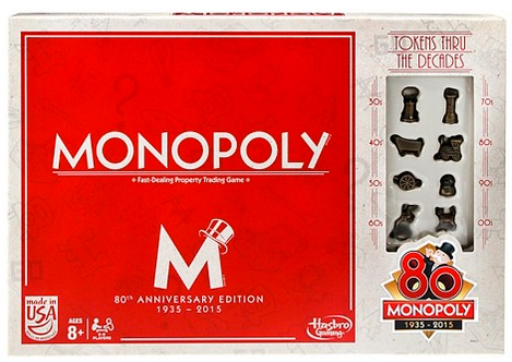 monopoly 80th anniversary