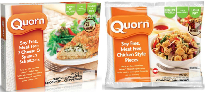 quorn meatless and soy free product