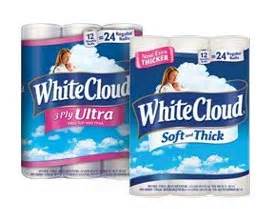 white cloud toilet paper