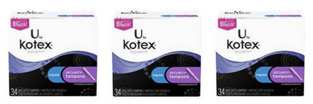 kotex tampons