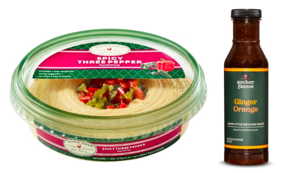 archer fams hummus and sauce