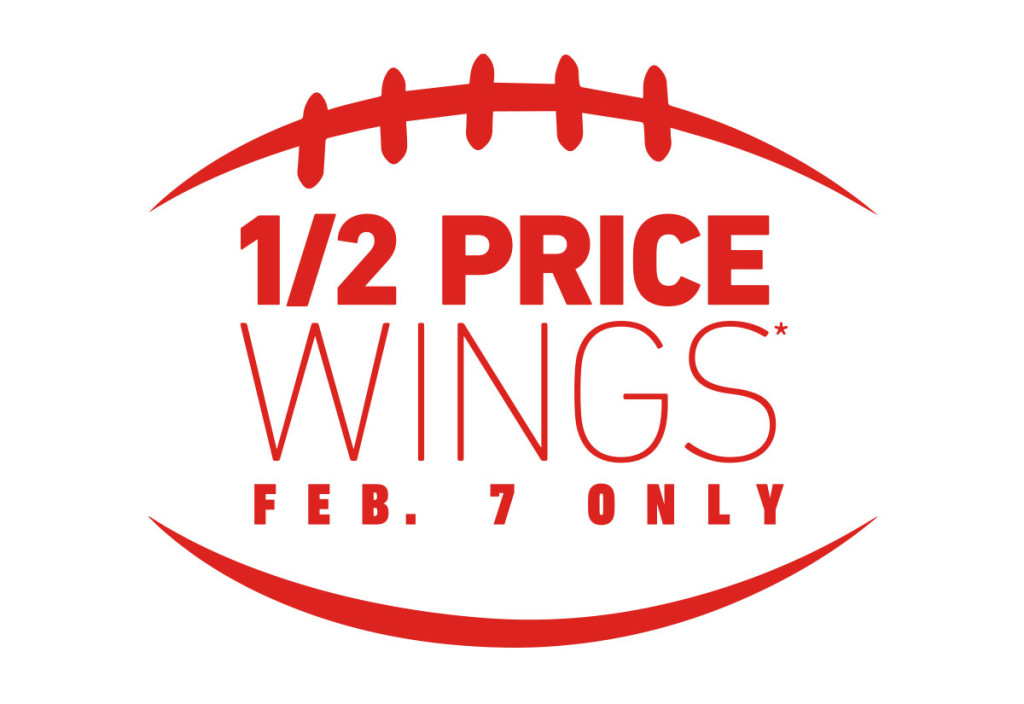 half price wings