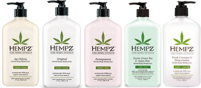 hempz lotion