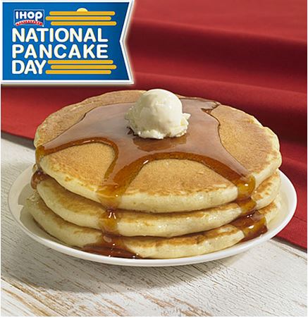 ihop pancake day