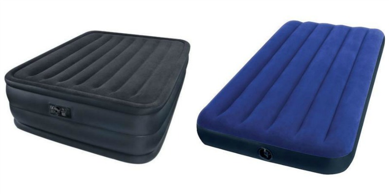 intex air mattress outdoor