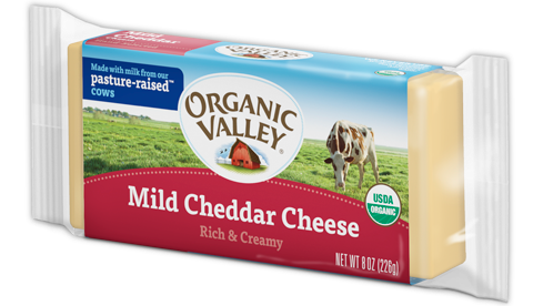 organic valley cheese