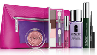 clinique pretty wow set