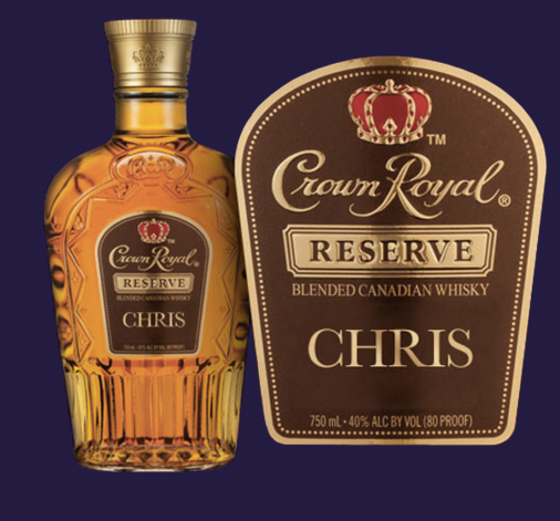 crown royal free labels