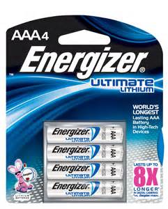 energizer lithium battery