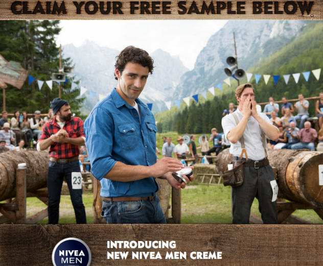 men nivea sample