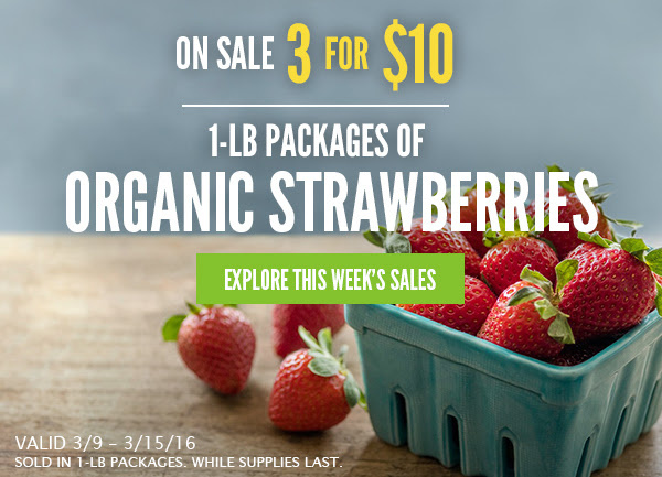 organice strawberries