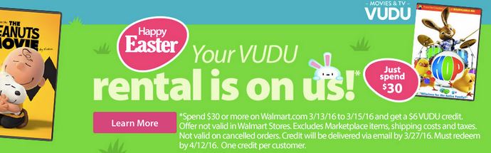 vudu credit