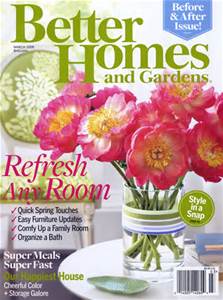 better homes and gardens magazine