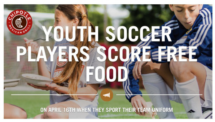 chipotle mexican grill kids soccer