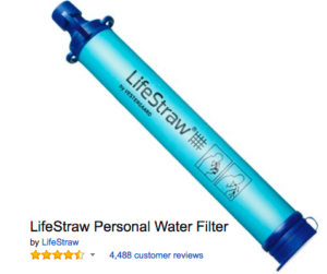 lifestraw personal water filter