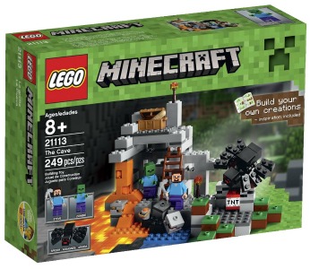 minecraft the cave playset