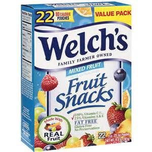 welchs fruit snacks