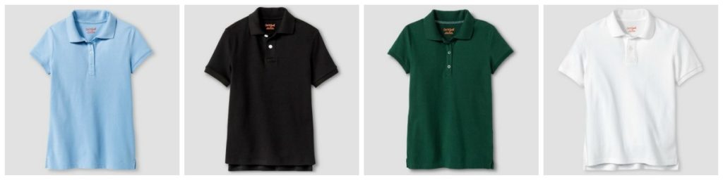 polo shirts