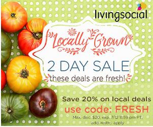 living social 20 off