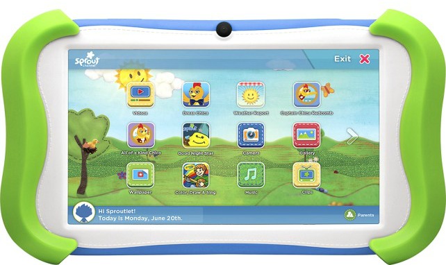 sprout channel tablet