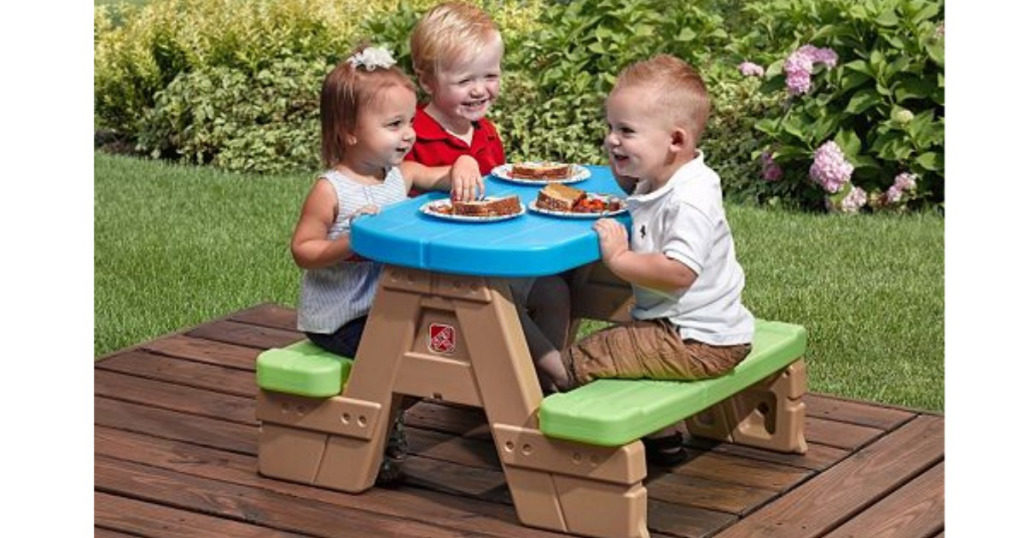 step2 sit play jr picnic table