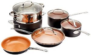 10 piece nonstick cookware