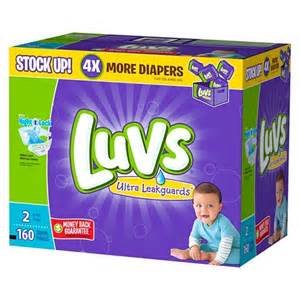 luvs diapers value pack