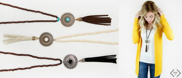 pendant tassel necklace