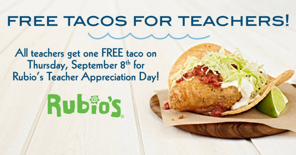 rubios free tacos