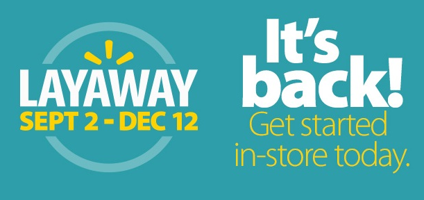 walmart layaway