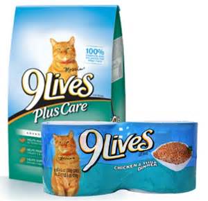 9lives cat food