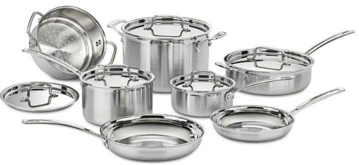 cuisinart 12 piece cookware set