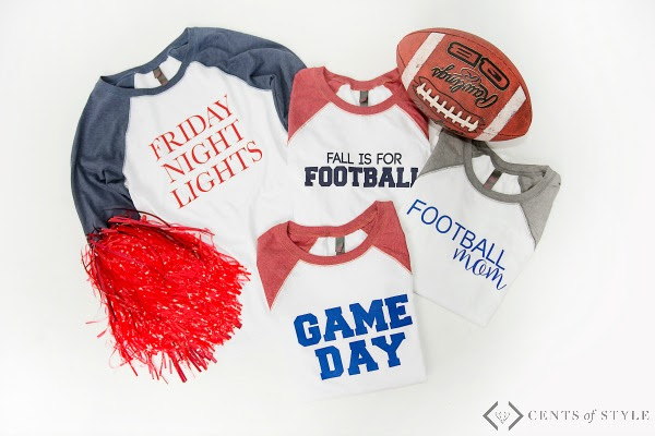 football raglan tees