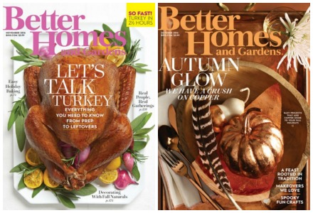 better homes gardens magazine