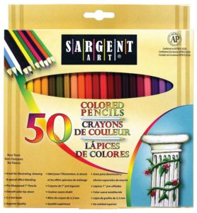 sargent colored pencils