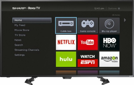 sharp roku tv