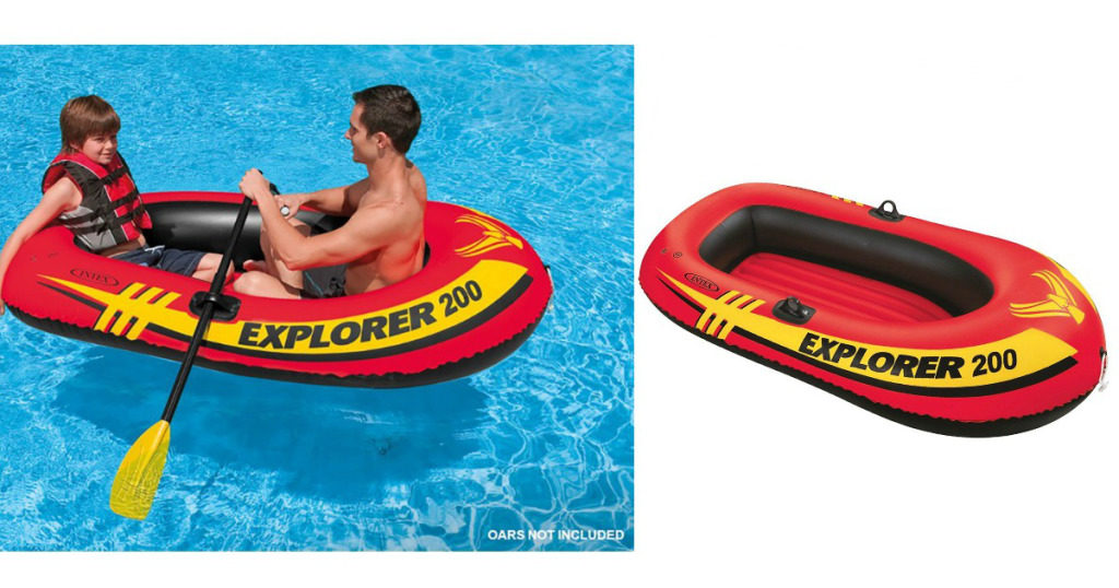 intex 2 person boat